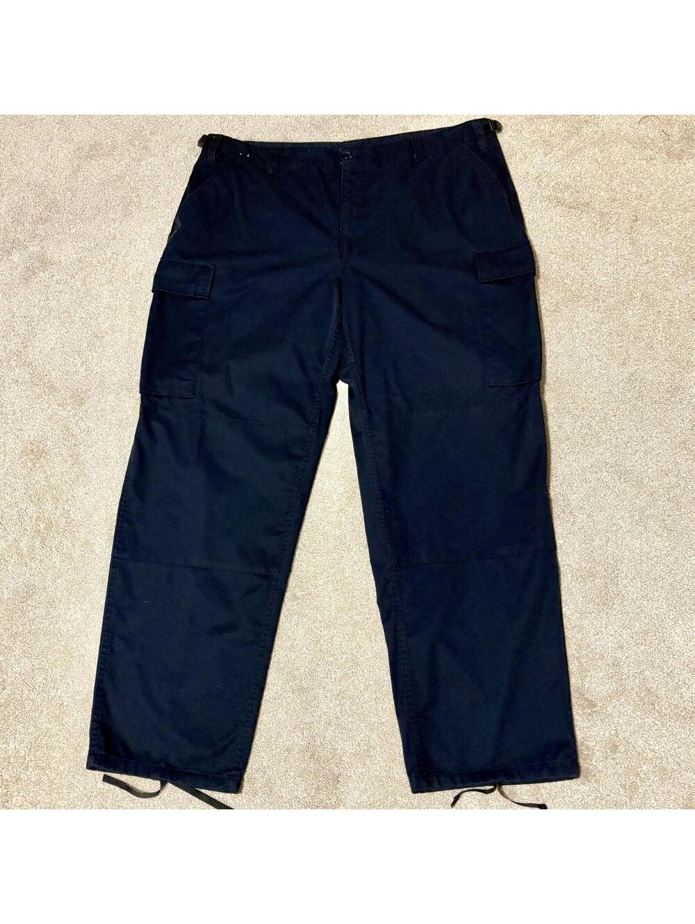 Elbeco Mens Tactical Twill Military Cargo Pants Duty Uniform XL 42x32 Navy Blue